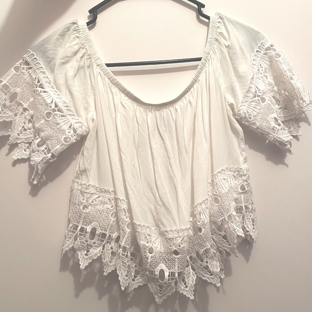 off the shoulder top